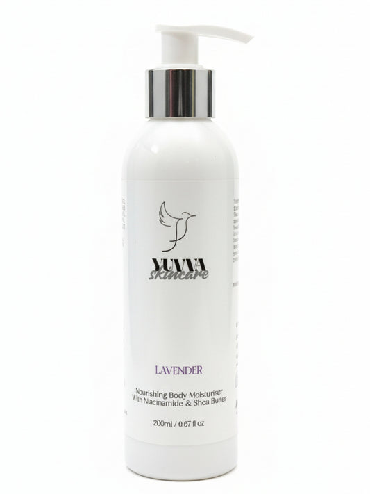 Nourishing Body Moisturiser with Niacinamide & Shea Butter | Lavender | 200ml
