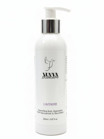Nourishing Body Moisturiser with Niacinamide & Shea Butter | Lavender | 200ml